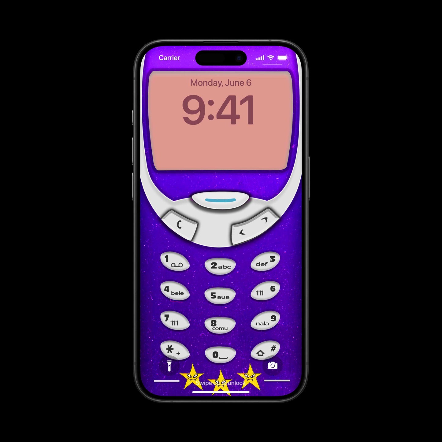 beleaua 3310 - lockscreen iPhone