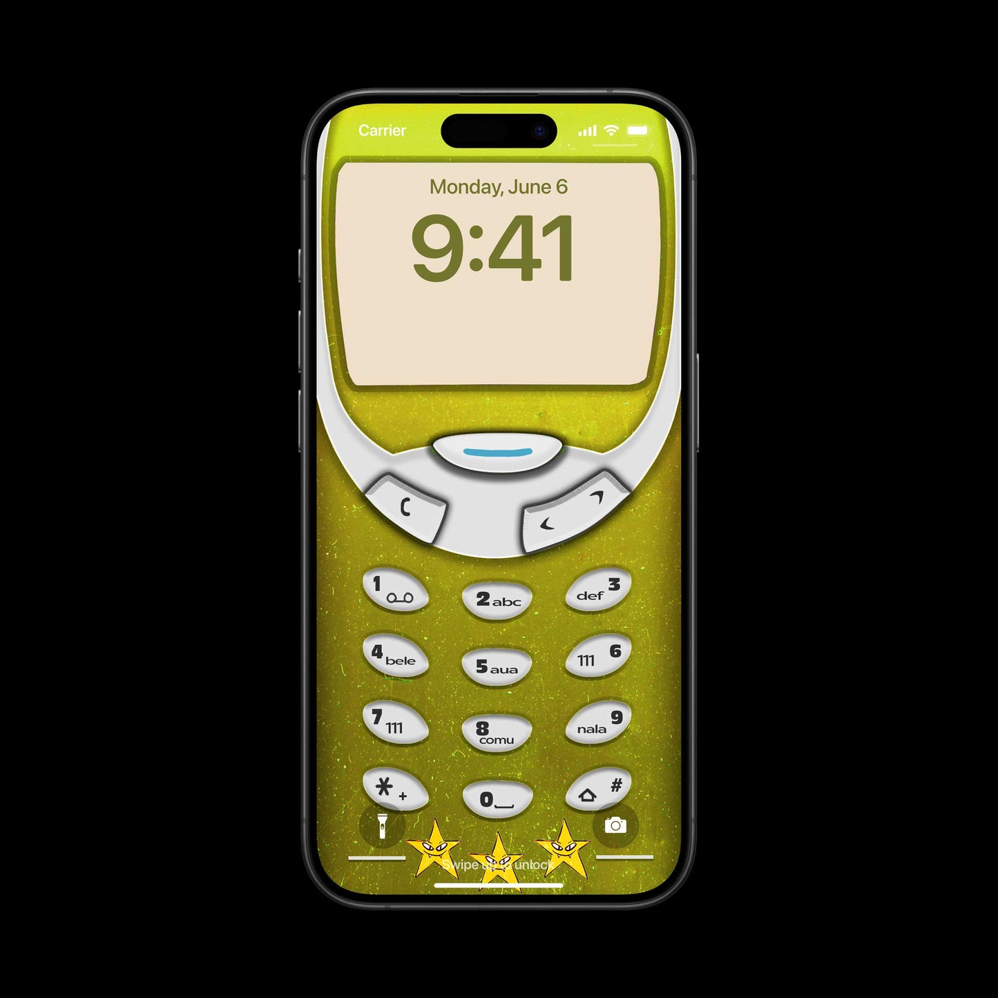 beleaua 3310 - lockscreen iPhone