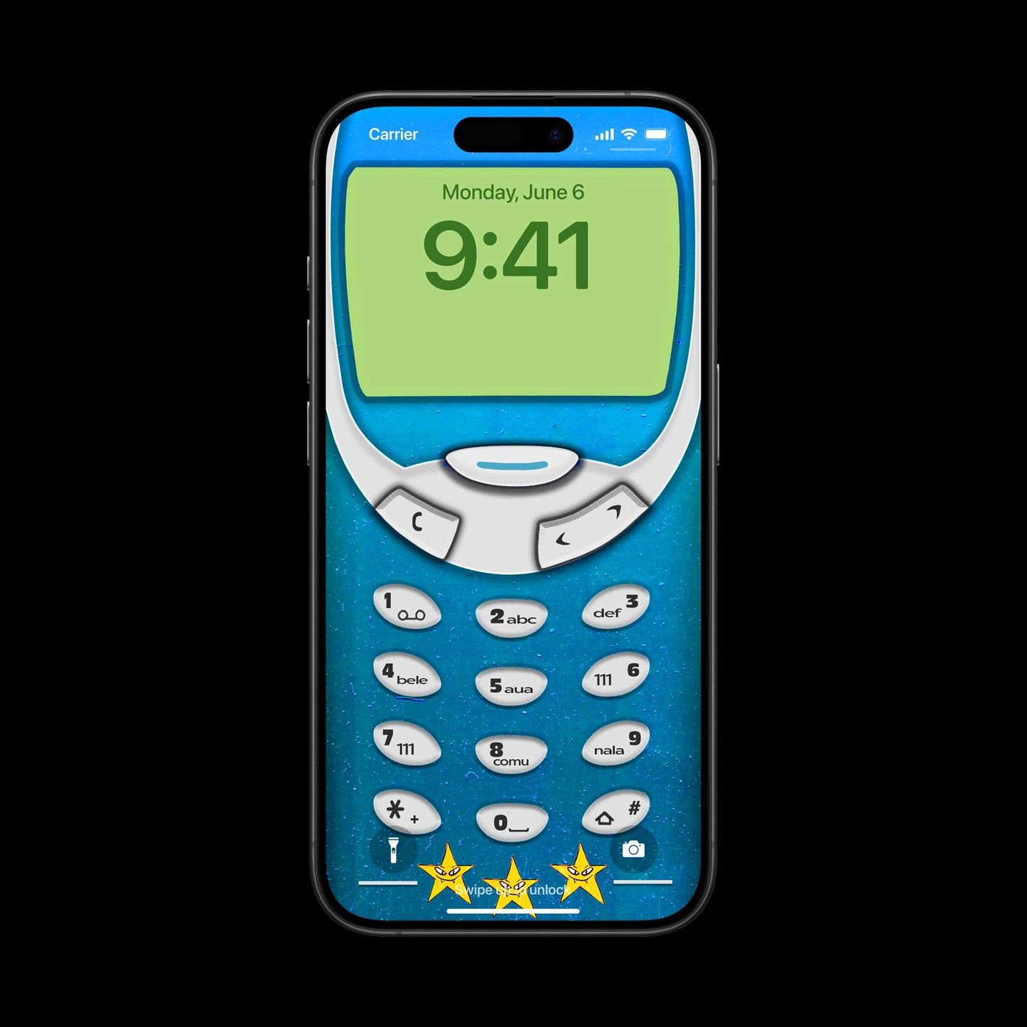 beleaua 3310 - lockscreen iPhone